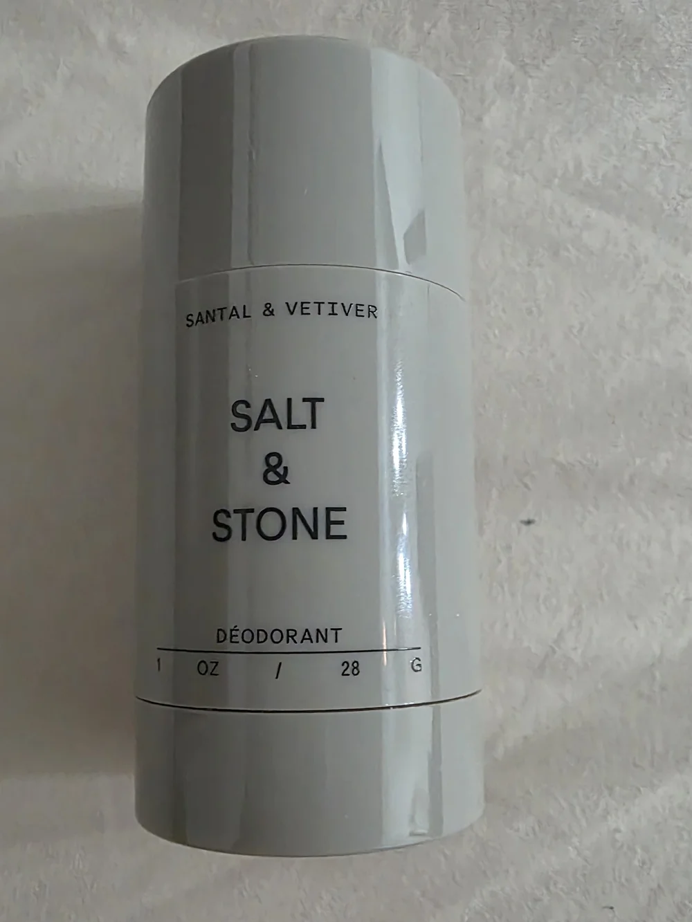 Salt & Stone Mini Santal & Vetiver Extra Strength Aluminum-Free Deodorant